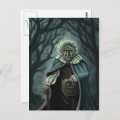 schlechte Apfelphantasie-Kunstpostkarte Postkarte (Vorne/Hinten)