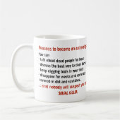 Schlechte Archäologen-Motivation Kaffeetasse (Links)