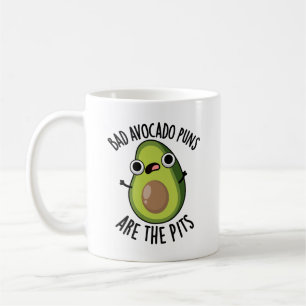 Schlechte Avocado-Wortspiele sind die Gruben Lusti Kaffeetasse
