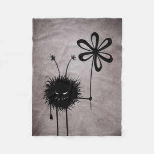 Schlechte Blumen-Wanze Vintag Fleecedecke