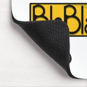 Schlechte Boogie -Die Katze- "BlaBla" Schild Mausp Mousepad (Ecke)