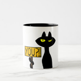 Schlechte Boogie -Die Katze- "Du?!!" lustige Tasse