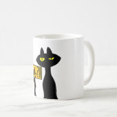Schlechte Boogie - Die Katze - " Wirklich?!!" lust Kaffeetasse (VorderseiteRechts)