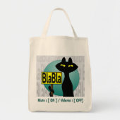 Schlechte Boogie Lustige Tragetasche - BlaBla (Vorne)