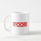 Schlechte Briefmarke Kaffeetasse (Links)