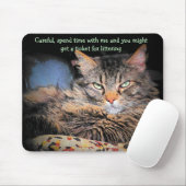 Schlechte Cat-Abholleitungen #3 Mousepad (Mit Mouse)
