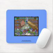 Schlechte Dinge passieren 2 gute Leute Spaß Maus P Mousepad (Mit Mouse)