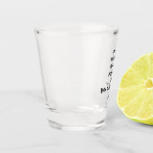 Schlechte Entscheidungs-Schnapsglas Schnapsglas (Links)