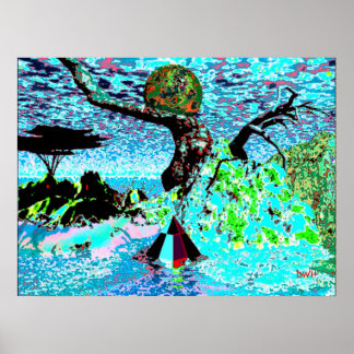 schlechte Fahrt Poster