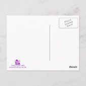 Schlechte Füße Postkarte (Rückseite)