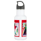 Schlechte Geschöpfe Edelstahlflasche (Rückseite)