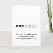 Schlechte Gewohnheiten der Ratte, die trinkende Karte (Rückseite)