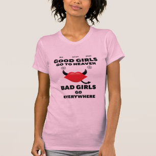 Schlechte Girls gute Mädchen, rosa Liebhaber, HEAV T-Shirt