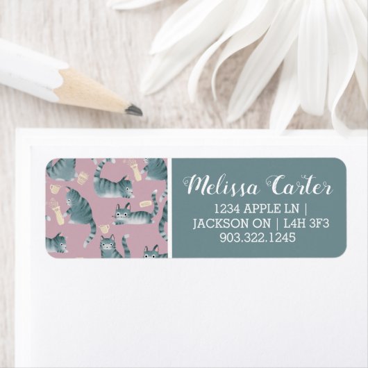 Schlechte graue Tabbattacke klopfen über (Insitu)