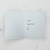 Schlechte Grußkarte Karte (Innenseite)