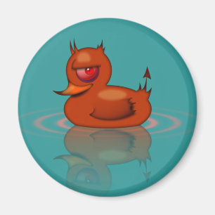 Schlechte Gummiente Magnet