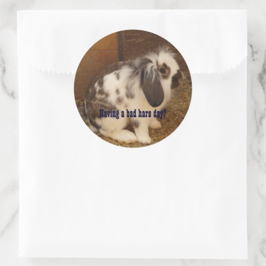Schlechte Hare Day Stickers (Tasche)