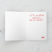 Schlechte Hase-TagesChihuahua-Ostern-Karte Feiertagskarte (Innenseite)