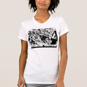 Schlechte Held-Platte T-Shirt