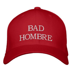 SCHLECHTE HOMBRE - Hillary Clinton-Kampagnen-Hut - Bestickte Kappe