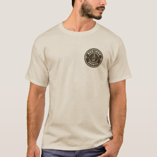 Schlechte Idee T - Shirt mit kleinem Logo zu braue