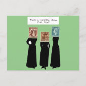 schlechte Ideen Postkarte (Vorderseite)