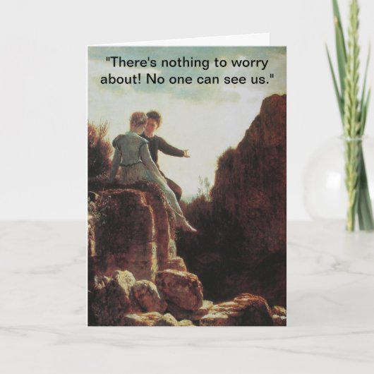 Schlechte Jungs können deinen Geburtstag ruinieren Karte (Vorderseite)