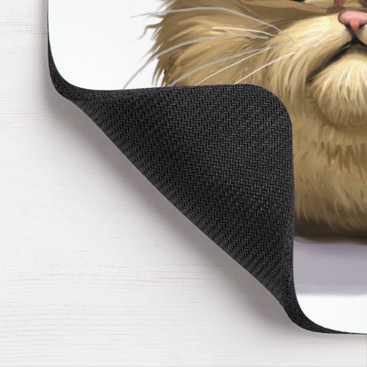Schlechte Katze Mousepad (Ecke)