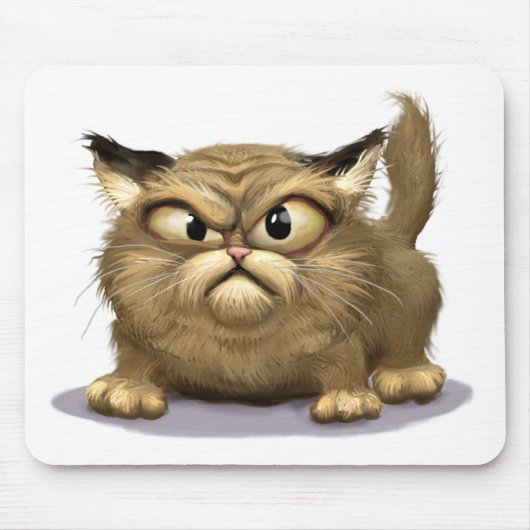 Schlechte Katze Mousepad (Vorne)