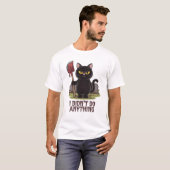 Schlechte Katze T-Shirt (Vorne ganz)