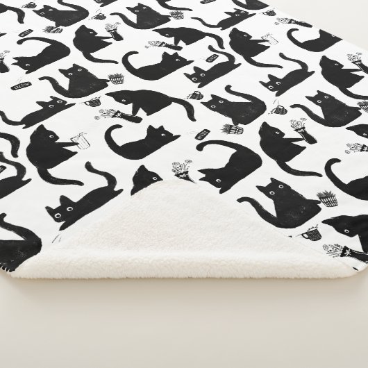 Schlechte Katzen klopfen über Sherpadecke (3/4)