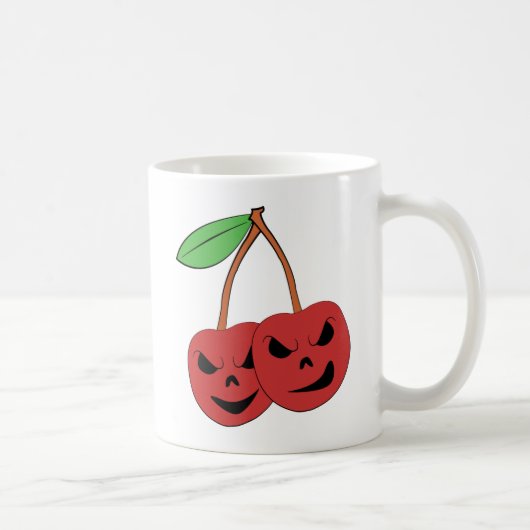 Schlechte KirschTasse Kaffeetasse (Rechts)