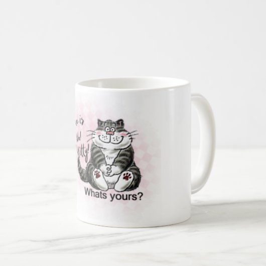 Schlechte Kitty-Tasse Kaffeetasse (VorderseiteRechts)