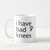 Schlechte Knie Kaffeetasse (Links)