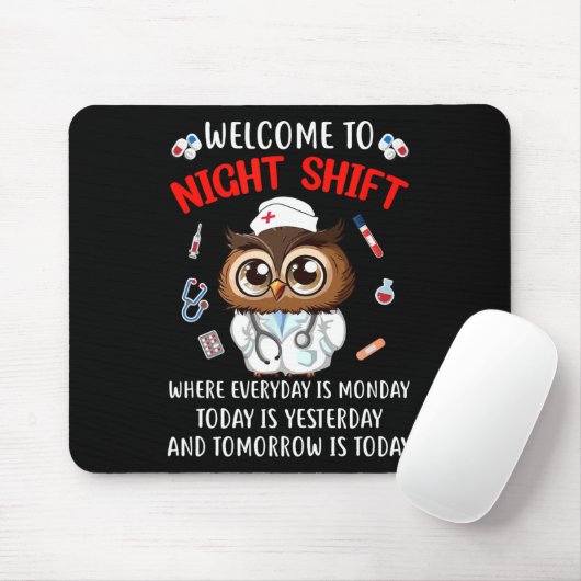 Schlechte Krankenschwester-Krankenschwester Rn Lpn Mousepad (Mit Mouse)