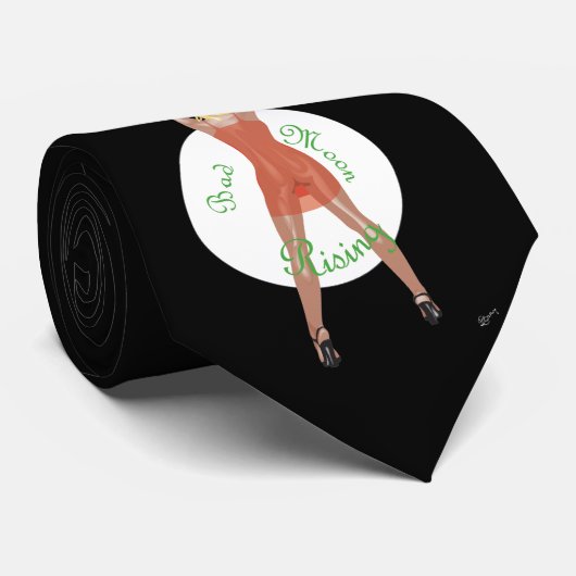 Schlechte Krawatte des Mond-2 (Gerollt)