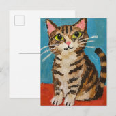Schlechte Kunst #6: Kitty Katze Postkarte (Vorne/Hinten)