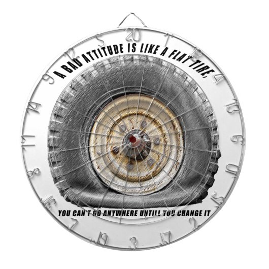 Schlechte Lage wie flacher Tritt Dartscheibe (vorne)