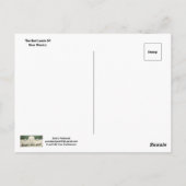 Schlechte Länder New Mexico Postkarte (Rückseite)