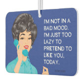 Schlechte Laune! - Funny Autolufterfrischer (Links)