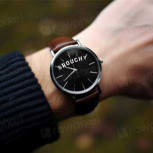 Schlechte-Laune-Funny-Zitat-Uhr Armbanduhr