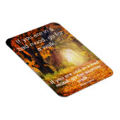 Schlechte Laune - Gehen Sie spazieren, Motivierend Magnet (Rechte Seite)