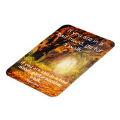 Schlechte Laune - Gehen Sie spazieren, Motivierend Magnet (Linke Seite)