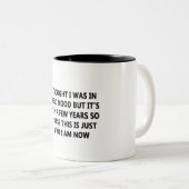 schlechte Laune Zweifarbige Tasse (VorderseiteRechts)