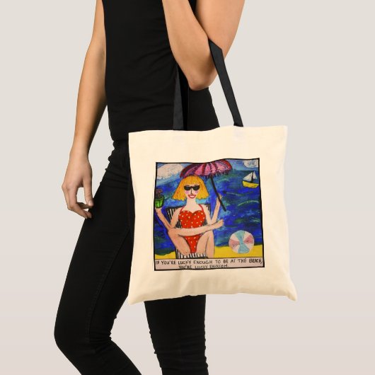 SCHLECHTE MÄDCHEN-KUNST-TASCHE TRAGETASCHE (Vorderseite (Produkt))