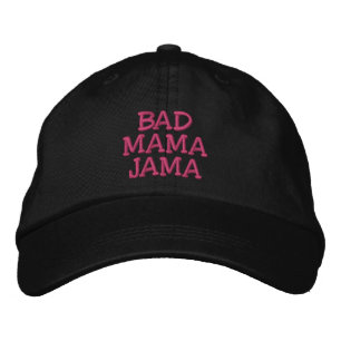 SCHLECHTE MAMA JAMA BESTICKTE BASEBALLKAPPE