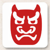 schlechte Maske Getränkeuntersetzer (Vorderseite)