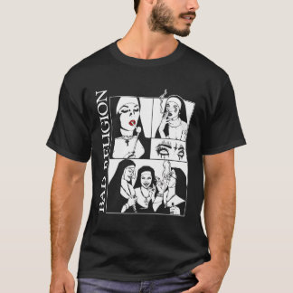 Schlechte Nonnen-Religion T-Shirt