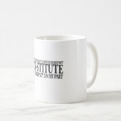 Schlechte Planung auf Ihrem Teil Kaffeetasse (VorderseiteRechts)