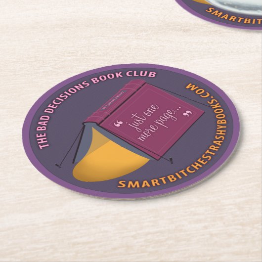 Schlechte Runder Pappuntersetzer (Angewinkelt)